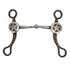 Horse Mouth Bit Hand Carved Antique Bronze Rustproof Stainless Steel