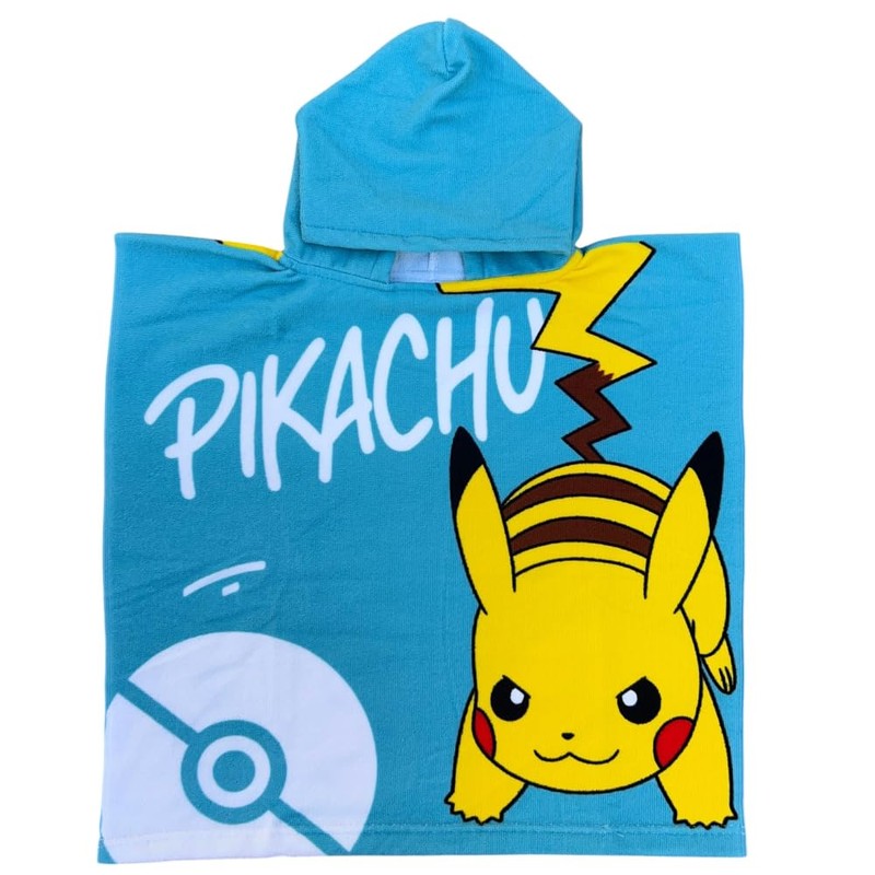 CARTOON Beach Poncho Bathrobe for Children Size 55 x 110