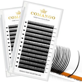 CoMango Russia Volume 5D Spikes Fairy Flora Lashes Cluster Eyelash Extension Grafting Individual Easy Fan Eyelash Extensions Wholesale (0.07-C-Mix8-15mm)