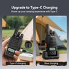 Retevis H777D Walkie Talkies Long Range with LCD Screen, NOAA,