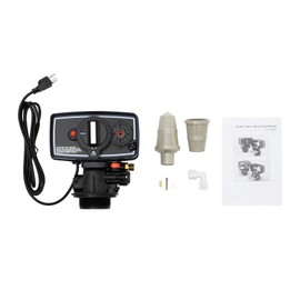 110V 12-Day Time Clock Control Valve 3W Water Purifier Time Control Valve 5600 Whole House Water Softener Control Valve Automatic Operating Mode for Water Filter Softener Resin Tank