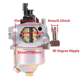 951-12785 Carburetor for Troy Bilt Tiller Super Bronco Rototiller 208cc Cub Cadet RT65 751-12785 C46540 46515 Generator Troy Bilt OHV 208CC 212CC Engine Parts