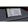 Autodrive New Auto Drive License Plate Frame with Cover Iridescent