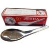 Zebra Thai Chinese Asian Stainless Steel Rice Soup Spoon (12