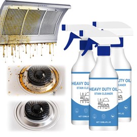 Rewdut Rewdut Heavy Duty Kitchen Degreaser Cleaner Spray, 120 ML Degreaser Cleaner Heavy Duty, Multipurpose Spray for Kitchen, Oven, Grill (3 Pcs)