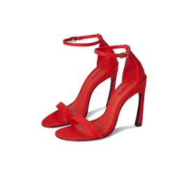 Schutz Women's Cadey-Lee Curve Sandal, Red Berry, 8