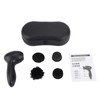 Electric Shoes Polisher, Light Weight Black Plastic Leather Electric Brushes,