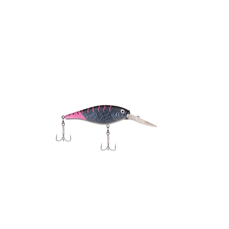 Flicker Shad Firetail MF Black Cougar 3/16 oz