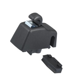 VekAuto Sun Visor Support Clip Retainer Sun Visor Support Clip Holder Bracket Hanger Plastic Black Anti Vibration Auto Accessories