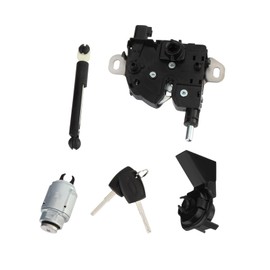 Twilight Garage Hood Bonnet Release Lock Latch Catch Repair Set 1355231 4M5AA16B970BA Compatible with Focus MK2 2004-2012