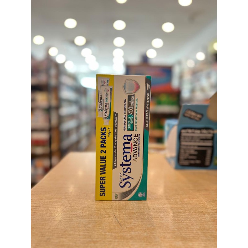 Systema Advance Toothpaste Series 130GX2 (VALUE PACK)
