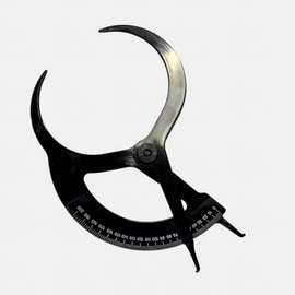 Inside Outside Plastic Caliper, 200mm, Metric Measuring Scale UK Made (M7176). Free UK Postage