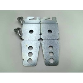 2 Pack Dishwasher Mounting Bracket, Undercounter Dishwasher Bracket, Dishwasher Clips, with Screws Compatible with Whirlpool Kenmore KitchenAid Maytag Dishwasher, Replace WP8269145 WP8269145VP ﻿