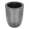 sourcing map Silicon Graphite Crucible,2.6kg Crucible Copper Casting Cup Metal