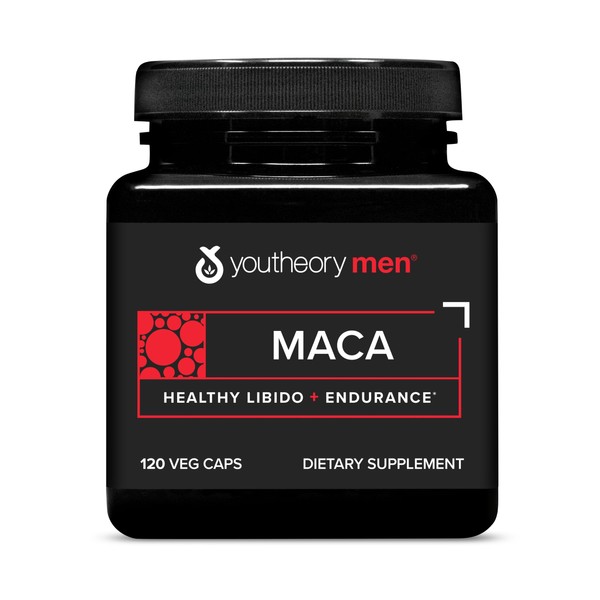 Youtheory Men's Maca - Vegan Maca Supplement for Men -