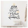 Motivational Stickers - You Don't Have to Be Perfect to