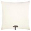 Zoeppritz 702291-010-50x50 Soft Fleece Cushion Cover with Distinctive Cashmere Handfeel,