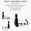 VIILOCK Pneumatic Air Hand Lever Valve, 5 Way 2 Position