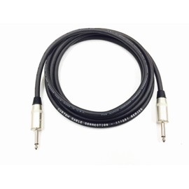150 Foot REAN NYS225 Oversized TS 1/4"(6.35mm) to TS 1/4"(6.35mm) Pro Audio Speaker/Guitar/Amplifier Cable 14 AWG 2 Conductor Cable by Custom Cable Connection