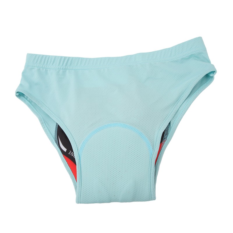 Men Cycling Underwear Silicone Padded Breathable Quick Dry Elastic Biking