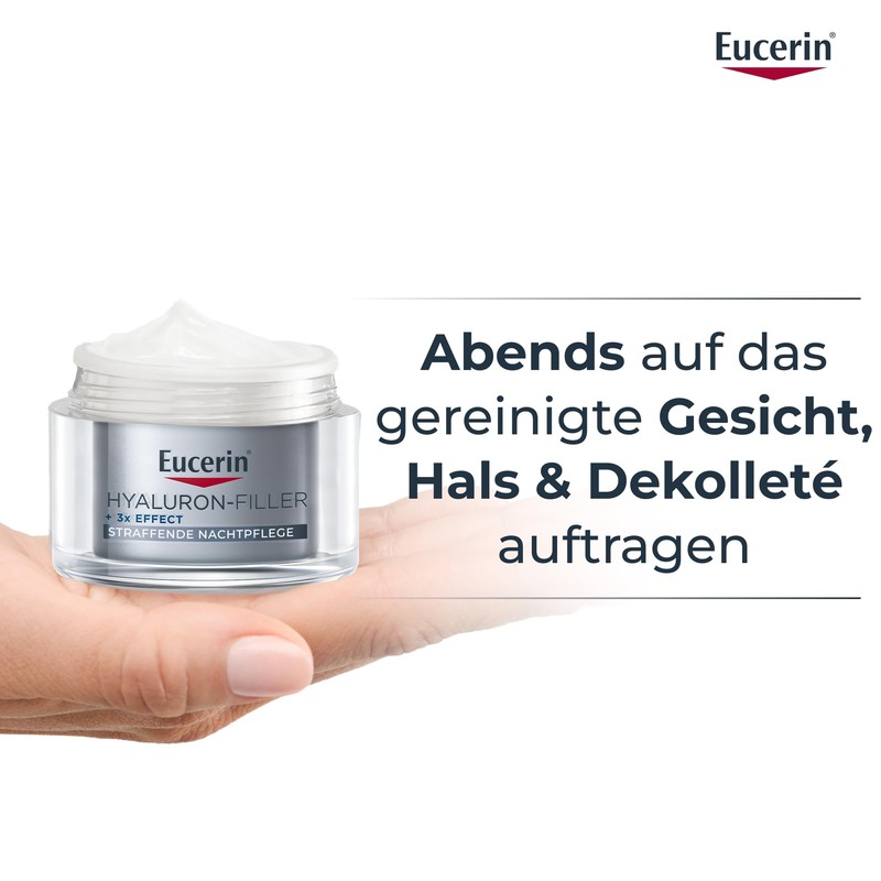 Eucerin Hyaluronic Filler + 3x Effect Night Cream Refill Capsule