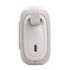 JBL Go 5 Ultraportable Bluetooth Speaker, Waterproof, White