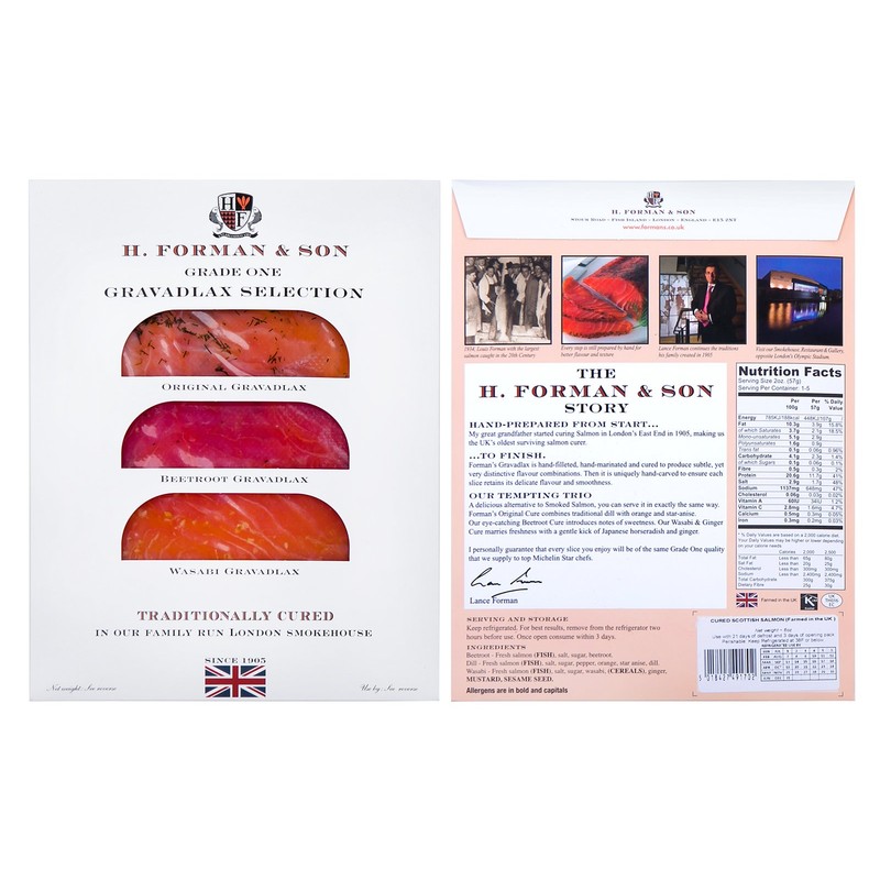 H. Forman & Son World Gravadlax, 6 Ounce