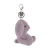 Apricot Lamb Velvet Bunny Soft Cuddly Keychain, Plush Toys Stuffed