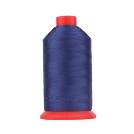 AMOHilos Bonded Nylon 66 Sewing Thread 210D/2 T45#46 4600 Yards for Canvas Furniture Upholstery Leather Goods Automotive Leather Footwear Outdoors(Blue, 210D/2)