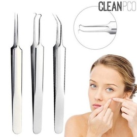 [HY3256J1_55] Acne Extractor Oil Extractor Antibacterial Supplies Baby 3-Piece Set / [HY3256J1_55]여드 름 압출기 름압출기 제균용품 아기 3종