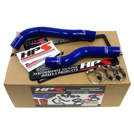 HPS (57-1229-BLUE) Silicone Radiator Hose Kit for Honda Fit
