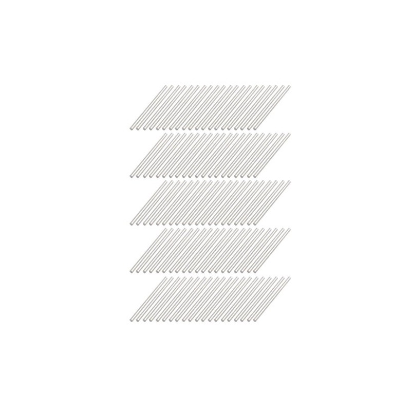 Sourcingmap 100 mm Solid Steel Round Shaft Rods Axles 2