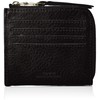 Soratina Italian Leather Compact Wallet Smart Wallet, Black
