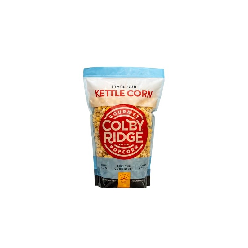 Colby Ridge 4 Gallon 2-Pack Kettle Corn Gourmet Craft Popped