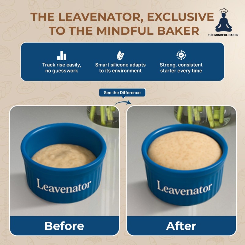 The Mindful Baker Sourdough Starter Kit | Exclusive Leavenator &