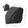 hauck Universal Folding Garage for Bicycle Trailer, Black, 95 x