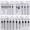 uxcell 40pcs Round Rubber End Caps 1/8" 1/4" 3/8" 1/2"