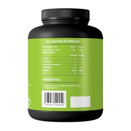 Colágeno Hidrolizado con Vitamina C 450g Péptidos Bioactivos, Sin Sabor, Sin Rellenos