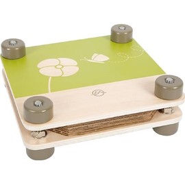 Small Foot Flower Press Discover, FSC 100% Certified Wood, Press for Crafts for Children from 3 Years, 12436, Green