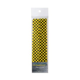 Lerni GT-CHE YEL/BLK Checkered Grip Tape, Yellow/Black