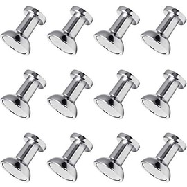 FINDMAG 12pcs Refrigerator Magnets Magnetic Push Pins Magnetic Thumb Tacks, Fridge Magnets, Whiteboard Magnets, Kitchen Magnets, Office Magnets, Strong Map Magnets