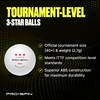 PRO SPIN Ping Pong Balls - Premium 3-Star Competition Level