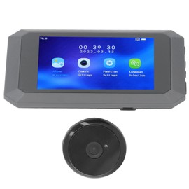 1080P 2MP HD LCD Display 135 Degree IR Night Vision Video Door Viewer with 3.97 Inch Screen, Multifunctional, Easy Display