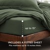 Bedsure Duvet Cover Full Size with Fitted Sheet - 4