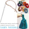 KORLEHOME Yarn Needles,15 Pcs Large Eye Blunt Needles ,Crafting Needles,Weaving