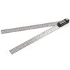 Digital Angle Finder LED Display Stainless Steel Metric Imperial 360°