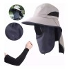 Dolores Sombrero Pesca Sol Protección Cuello Cara Mangas Brazo 3pcs