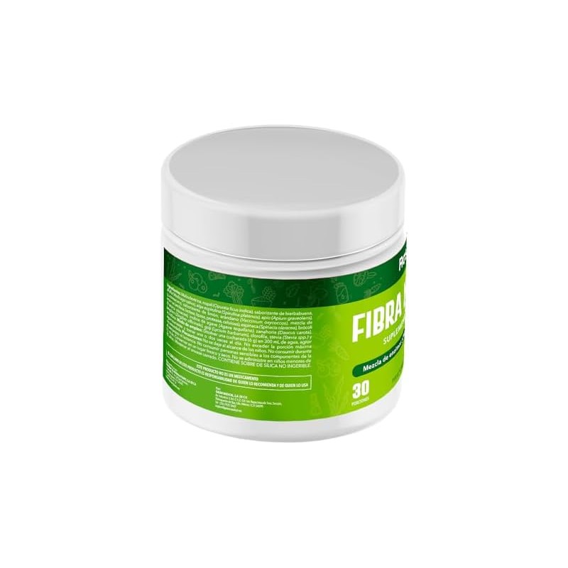 Fibra Natural, Mezcla de Enzimas y Vegetales con Antioxidantes, Envase