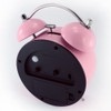 MPM Quality Design Metal Alarm Clock in Trendy Pastel Colours,