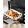 MALACASA Casserole Dishes for Oven, Ceramic Baking Dishes Set of